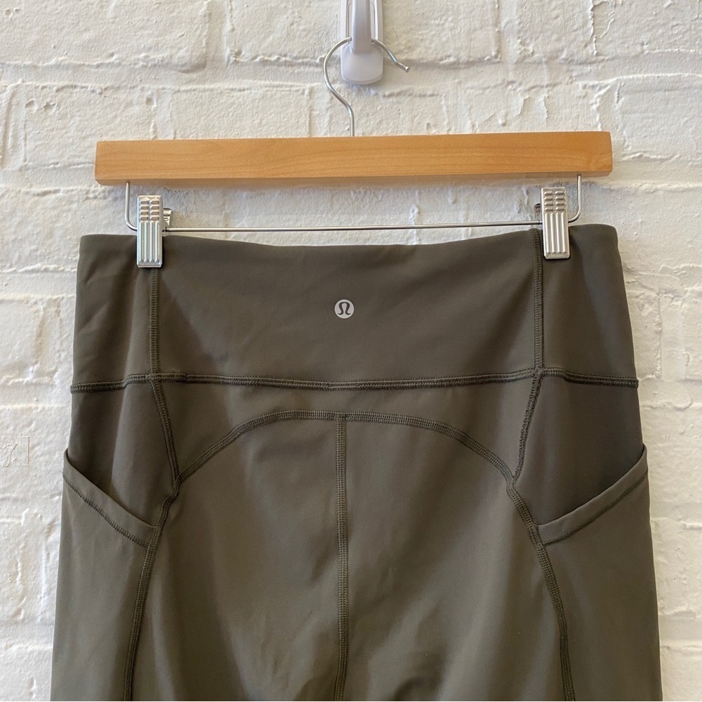 Lululemon || All The Right Places Crop 23” Sage Green 10‎ - Picture 3 of 10